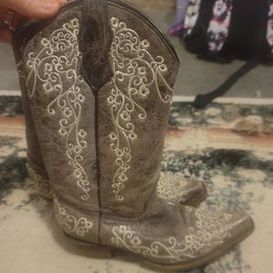 GIRLS Corral Boots good condition SZ 3.5